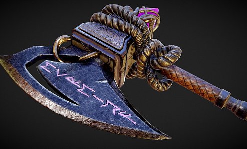 Dead Field Series Tomahawk 3d model