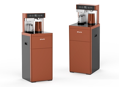 Modern tea bar machine model