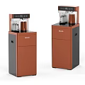 BRUVO Standing Water Dispensers In Brown Black With Cabinet Design Daily Electrical Appliances