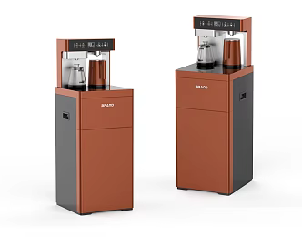 Modern tea bar machine 3d model