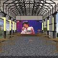 Stylish Modern Awning for Outdoor Restaurant Space with Sun Shade and Decorative Design Features