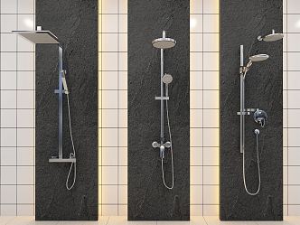 Modern Shower 3d model