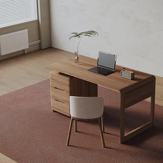 Modern Bookshelf 3d model