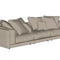 Flexform LUCIEN Multiplayer Sofa 3d model