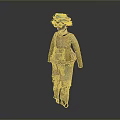 Scarecrow Dummy Carto Virtual Character Virtual Character Movie Character 3d model