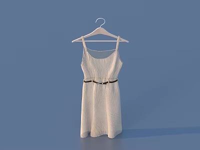 Long skirt clothes clothing 3d model Long skirt clothes clothing 3d model