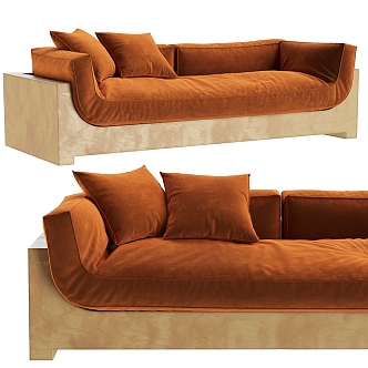 Starland Band FRANCK Sofa 3d model