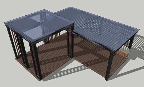 Modern Pavilion 3d model