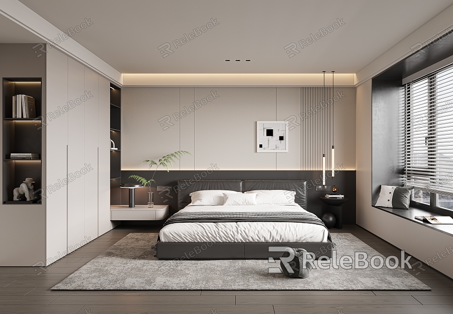 Modern Bedroom model