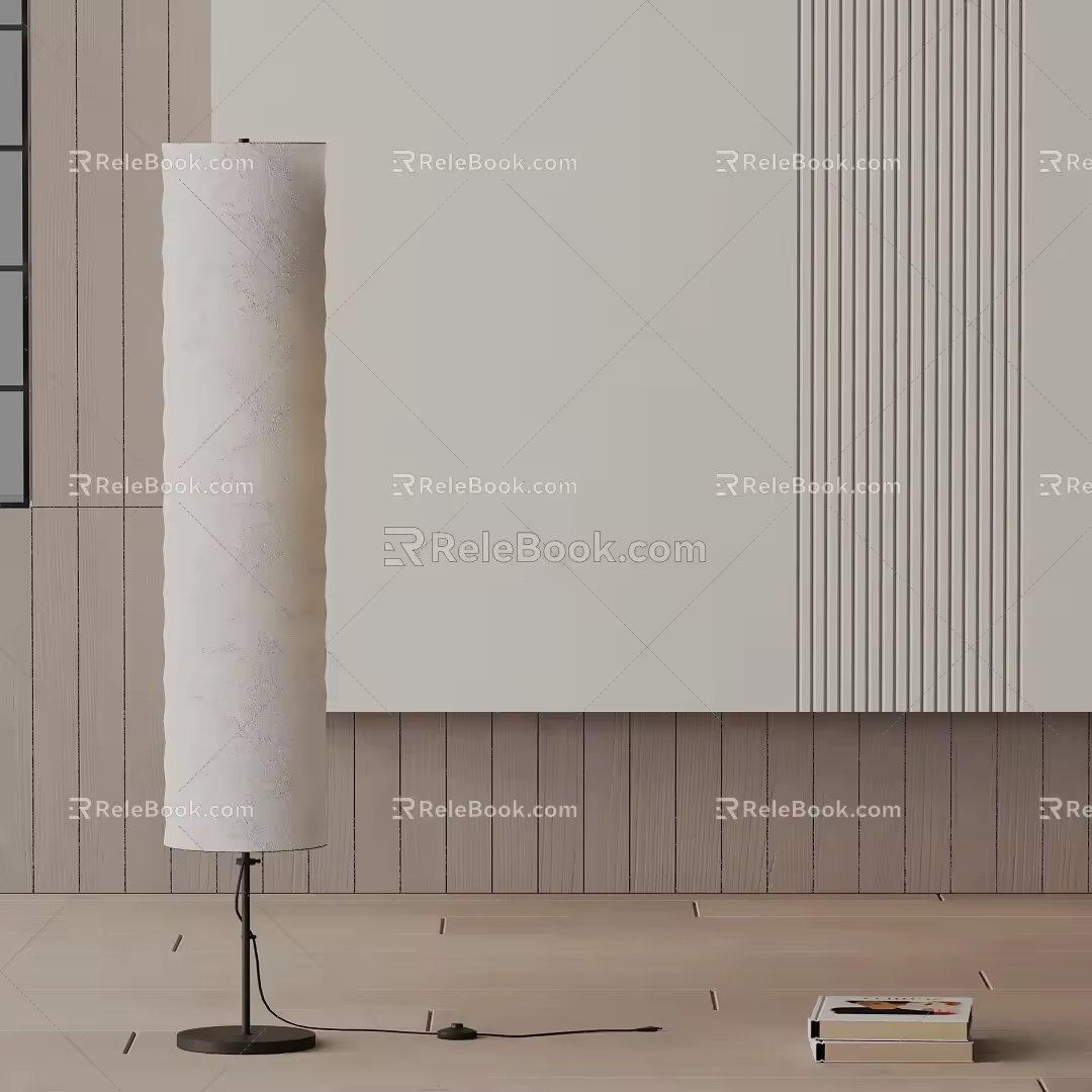 Modern floor lamp 3d model