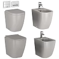 Modern Black Toilet Designs With White Gray Beige Color Options And Styles