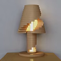 Modern table lamp 3d model