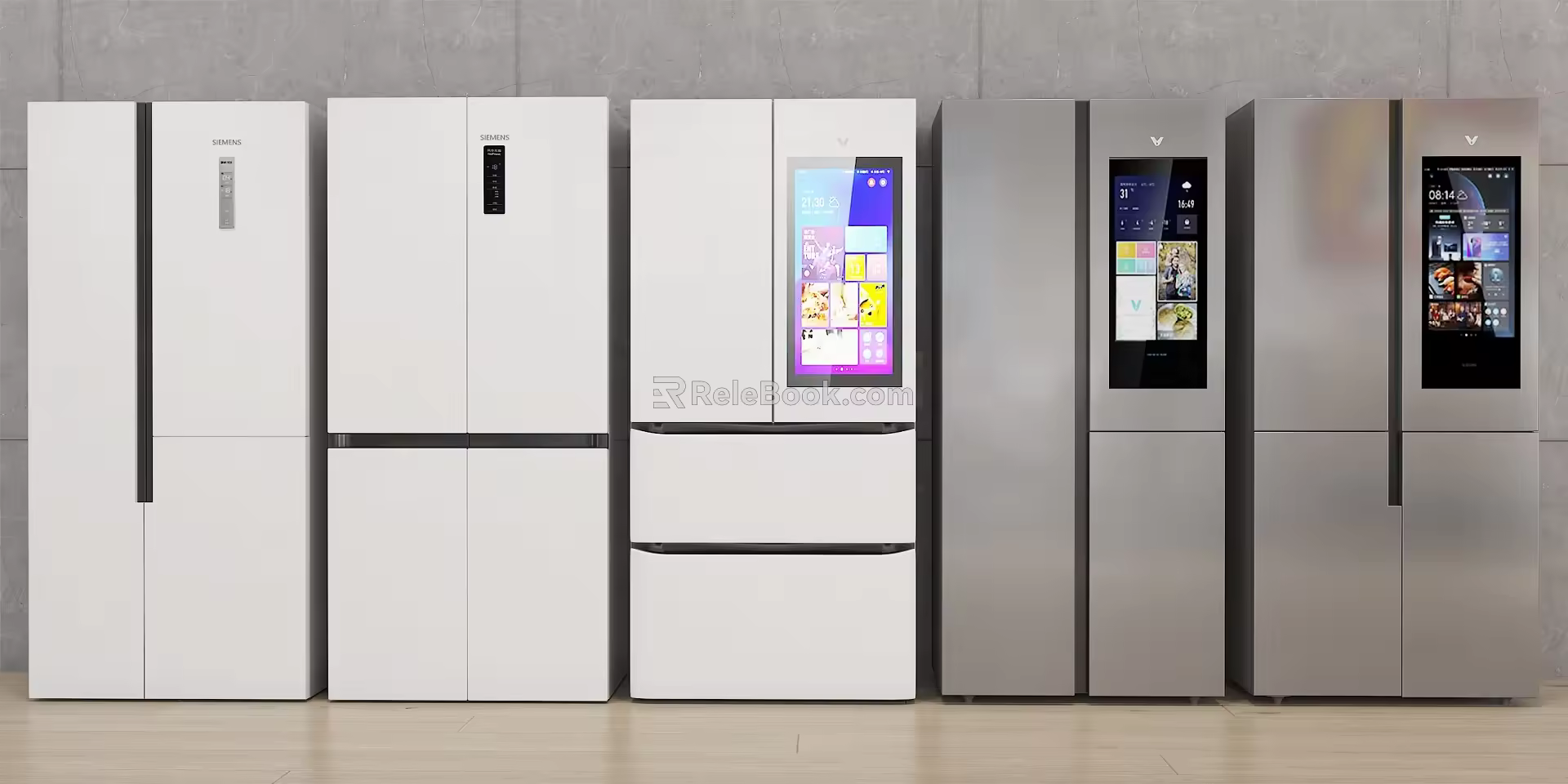 Refrigerator 3d model 3d model