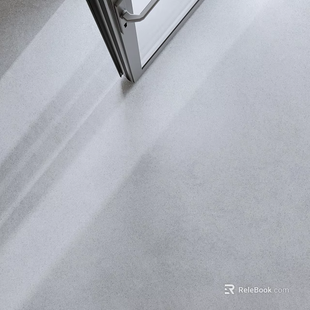Gray Smooth Floor Surface In Indoor Space With Soft Light Shadow Effects 3d model 