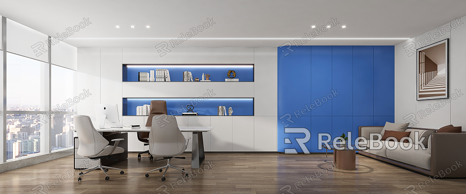 Modern Office Manager Room model