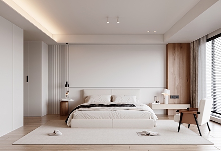 Modern Bedroom 3d model