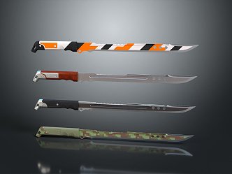 Final Fantasy Big Swords Final Fantasy Weapon Knife Magic Knife Weapon Cold Weapon Realistic 3d model