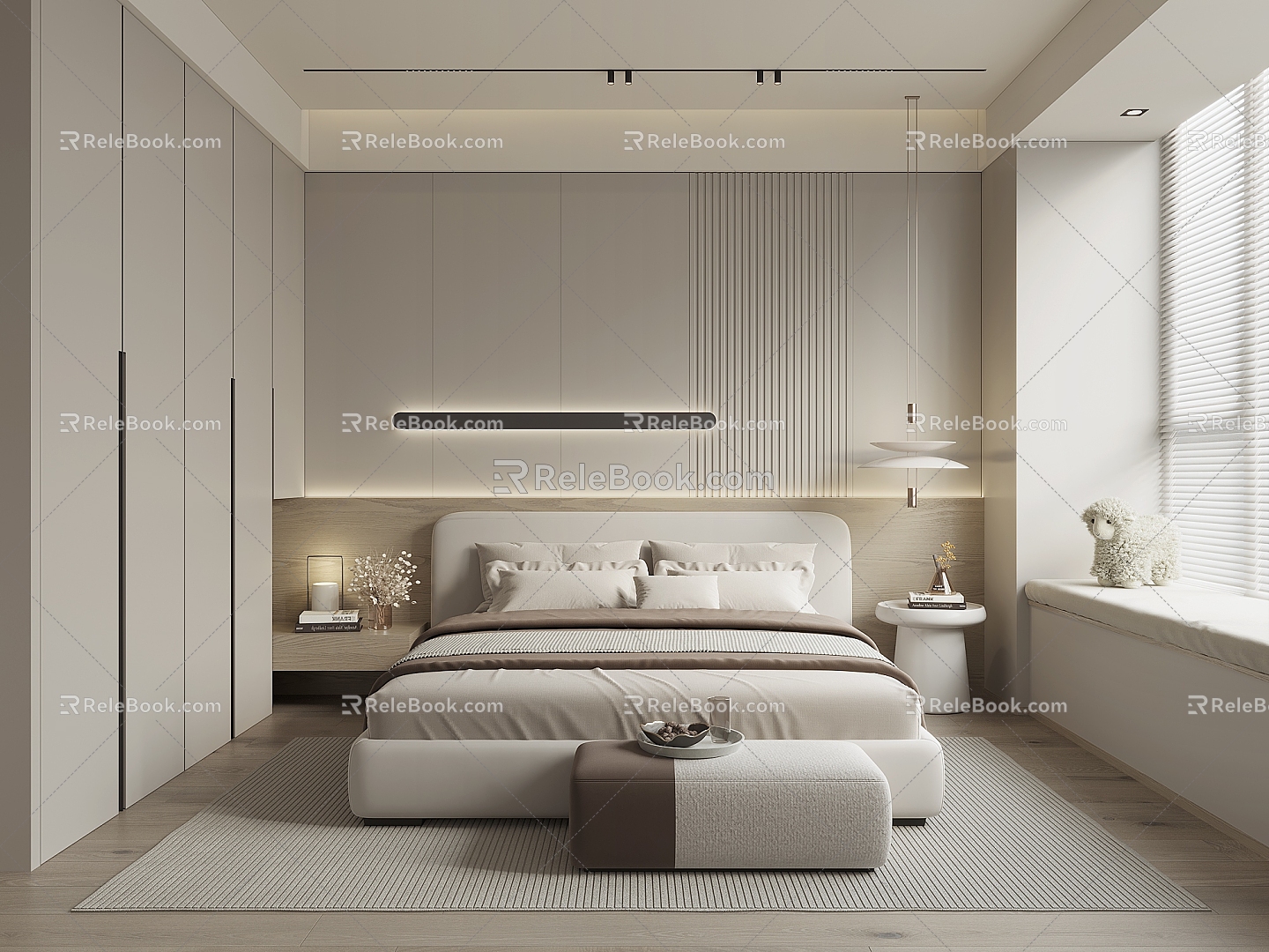 Modern Bedroom model