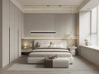 Modern Bedroom 3d model