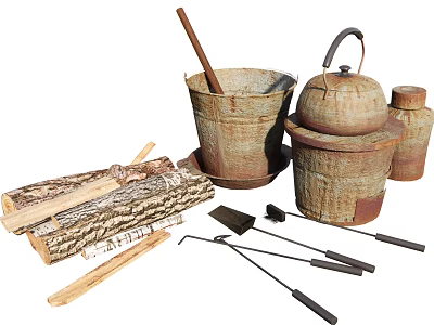 Modern Barrel 3d model