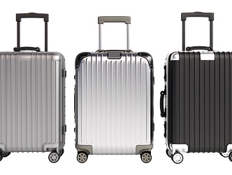 Modern Luggage 3d model