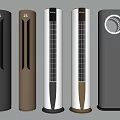 modern air conditioning 3d model