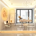 Elegant Modern Beauty Hair Salon Interior With Comfortable Sofa Green Plants And Stylish Reception Desk