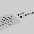 Various Colored Decorative Strips And Vent Cover For Home Improvement Projects