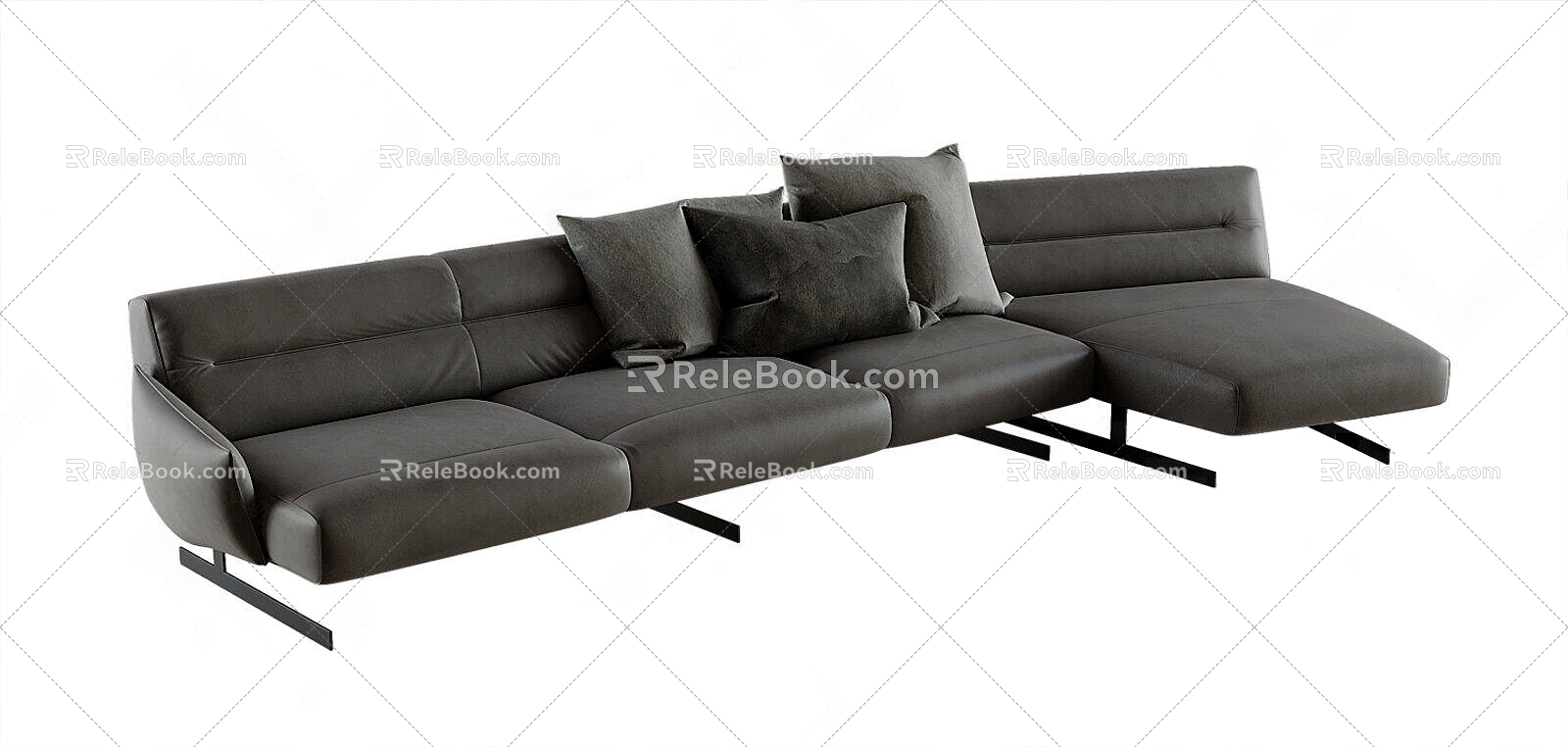 Multiplayer sofa 3d model download 2014VR0 3d model