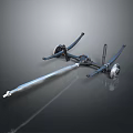 Durable Automotive Drive Axle Assembly With Suspension Control Arms And Wheel Hubs