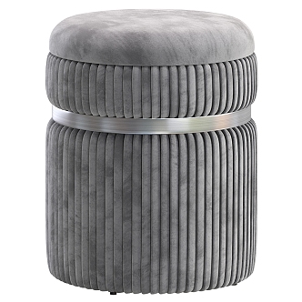 Light Luxury Sofa Stool 3d model