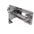Industrial Mechanical Assembly With Metal Structure And Precision Sliding Rail Components 3d model