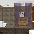 Luxurious SPA Sauna Room Featuring Massage Beds Wooden Decor And Relaxing Wellness Amenities