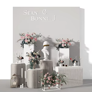 Modern Beauty Chen 3d model