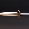Five Assorted Weapon Knives Showcasing Diverse Handles And Sharp Metal Blades Displayed