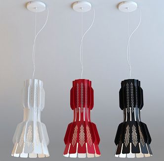 Chandelier lamps 3d model