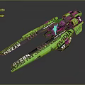 Green High Speed Racing Vehicle With NVIDIA RYZEN And Deadpool Livery Design