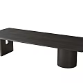 Modern Dining Table Desk Tea Table 3d model