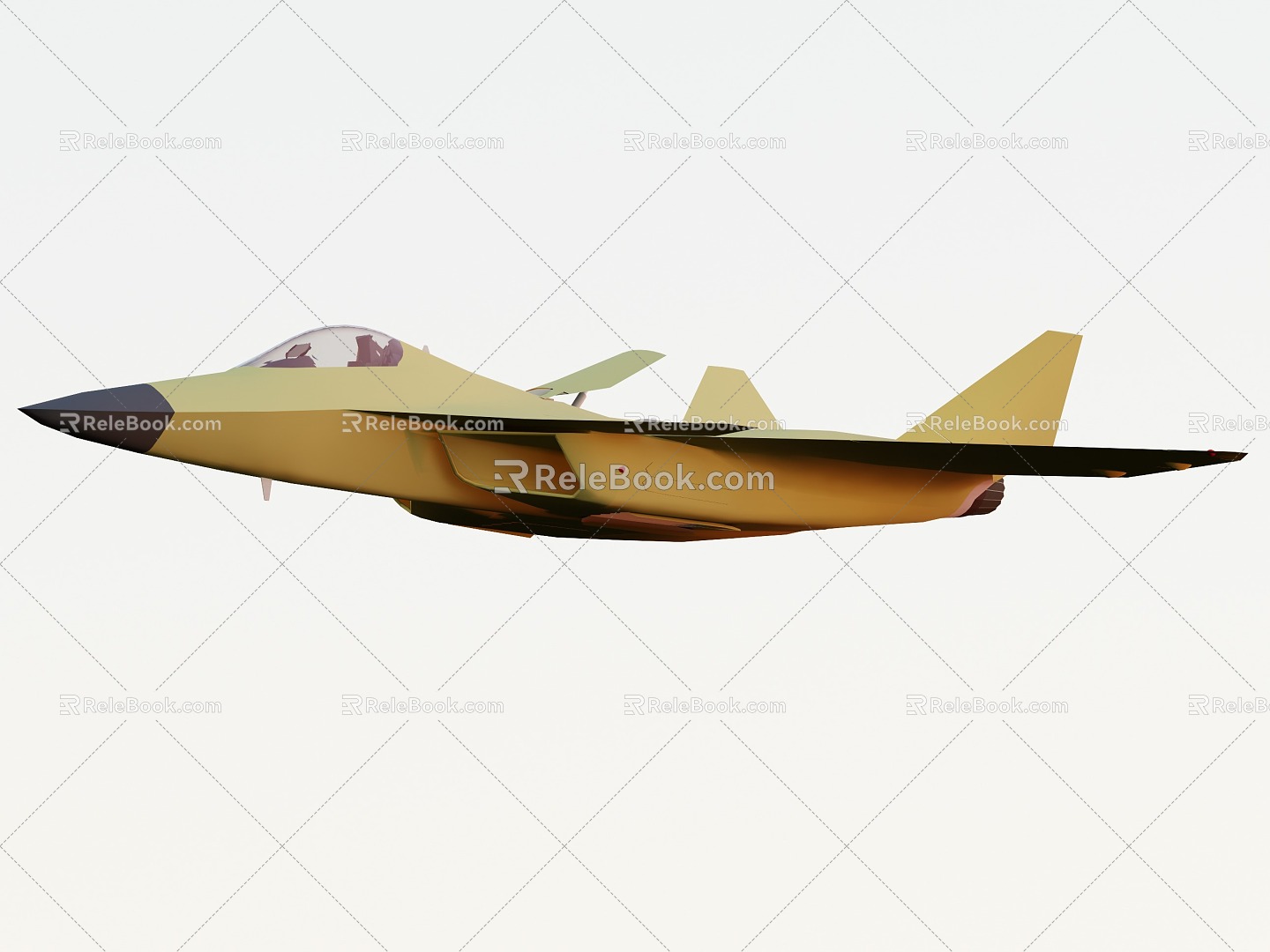 Combat Aircraft 3d model