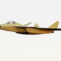 Combat Aircraft 3d model