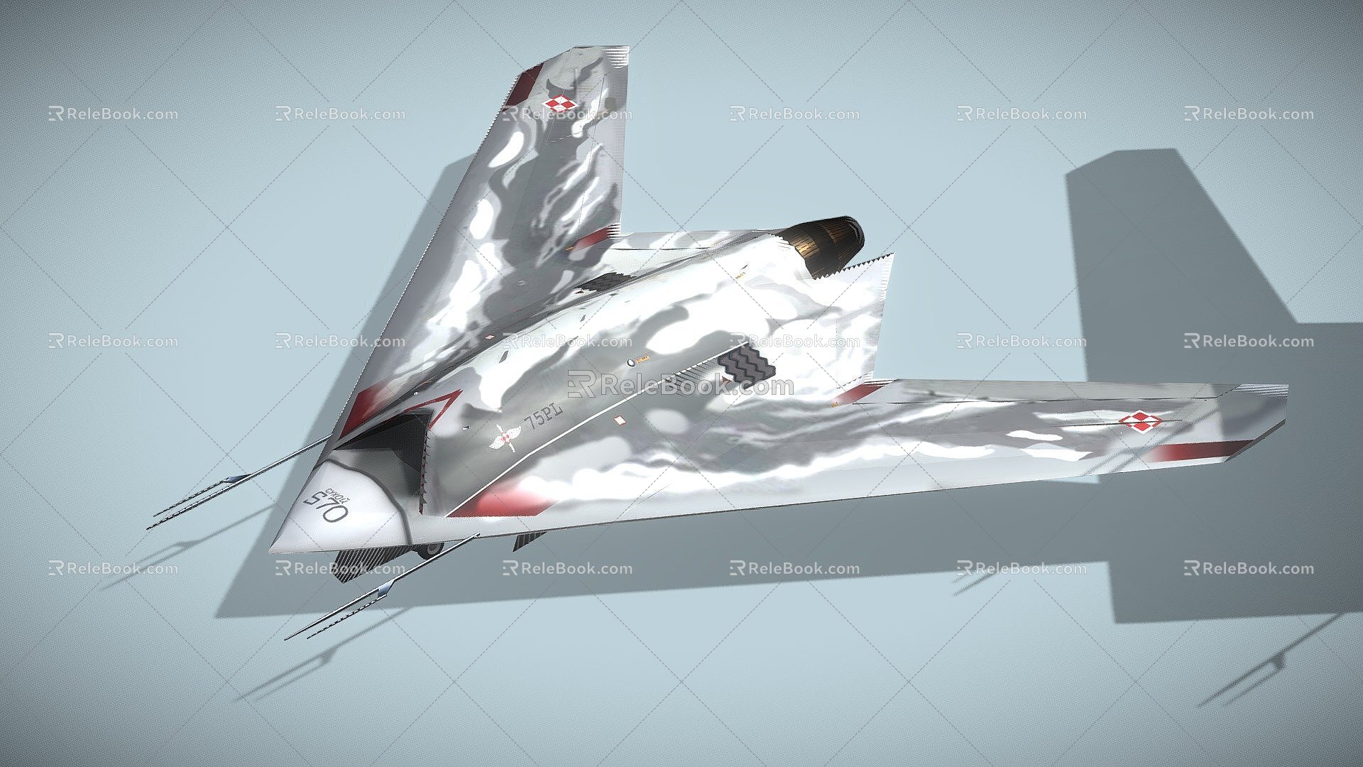 Aircraft Fighter 3d model