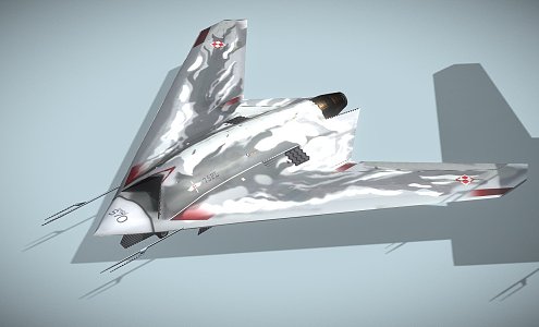 Aircraft Fighter 3d model