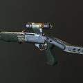 PBR Sniper Gun Firearms Weapon Sniper Rifle Shooting Weapon First Person Game Props 3d model