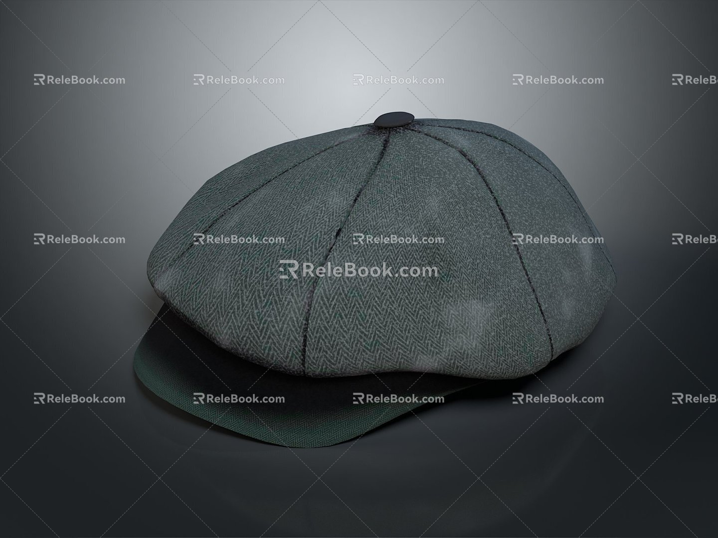 Hat cap baseball cap realistic 3d model