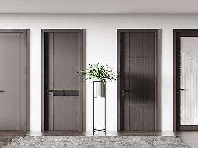 Modern swing door model