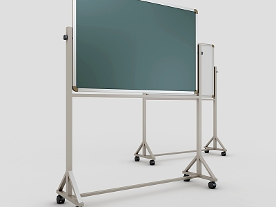 Modern Blackboard Mobile Whiteboard model