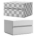 Light Wood Chest of Drawers With Two Drawers And Minimalist Design
