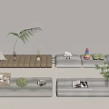 Bay window mat 3d model