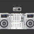Modern Mixer Portable Synthesizer 3d model