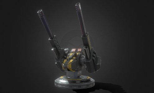 Defense Turret 3d model